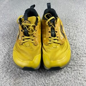 Altra Lone Peak 8 Mens 9 Trail Running Shoes Yellow Black AL0A85NC770